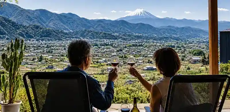 Fuji Five Lakes and Koshu Valley wine experience